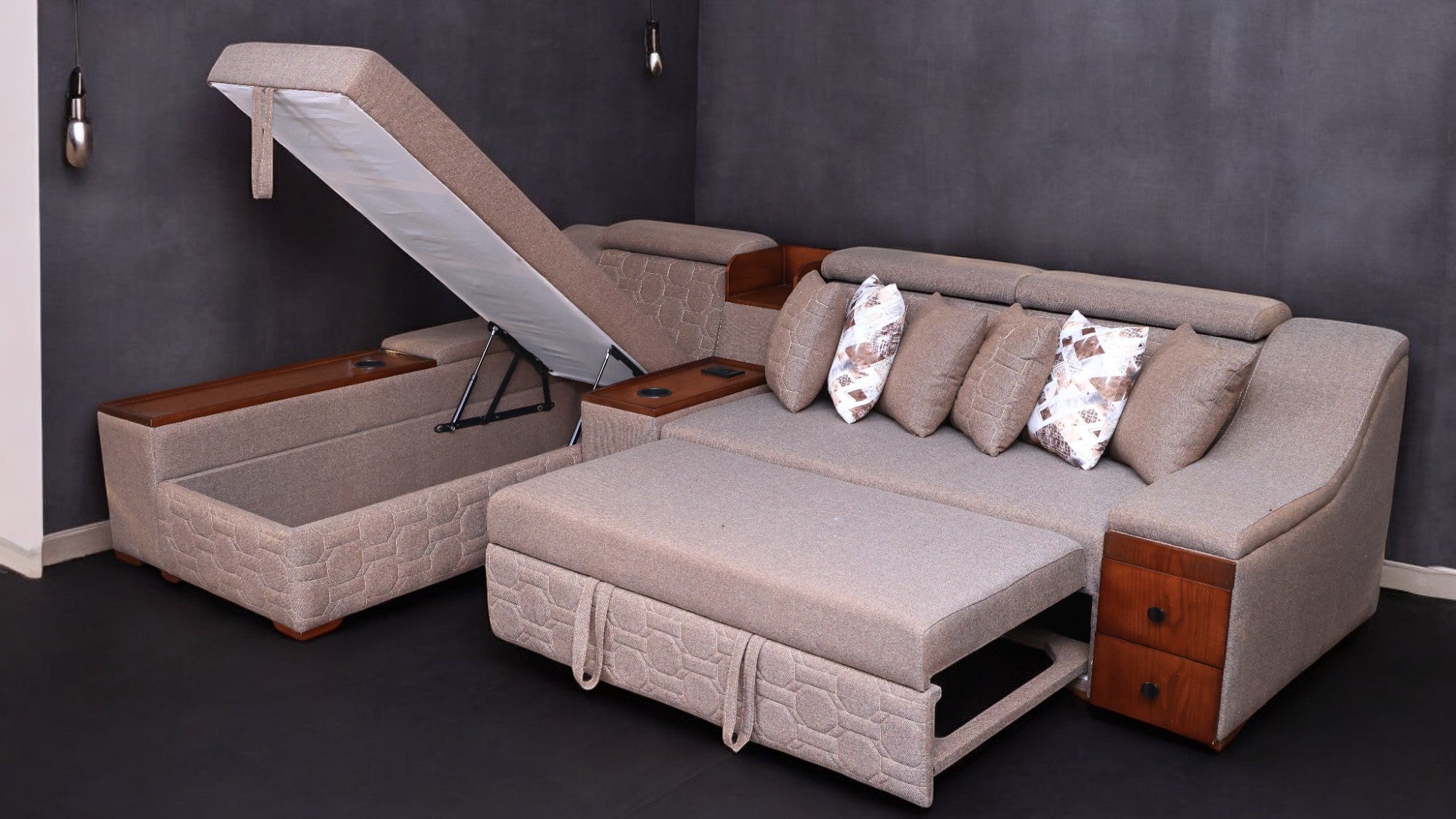 T280 ركنة سرير وسحارة