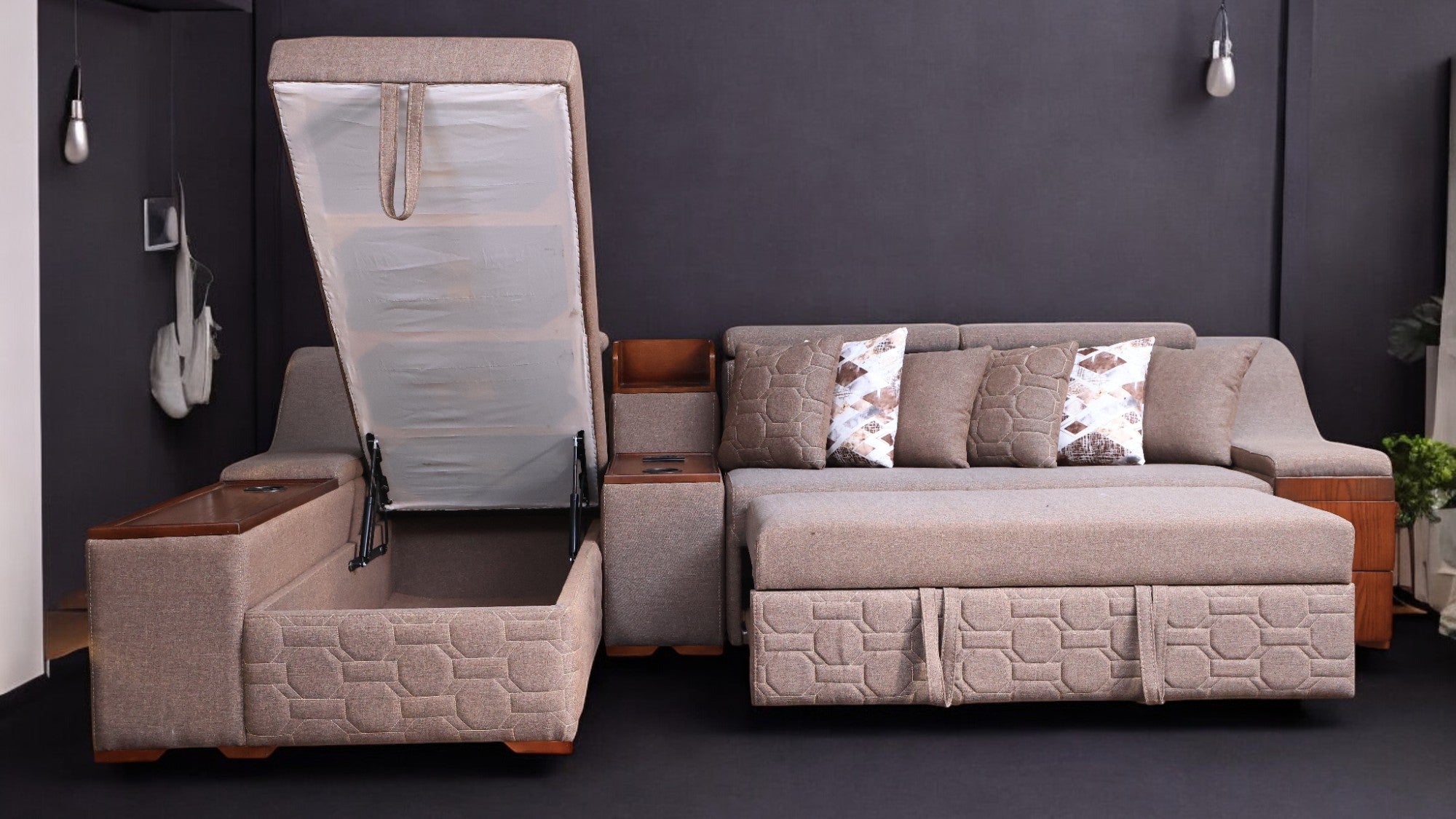 T280 ركنة سرير وسحارة