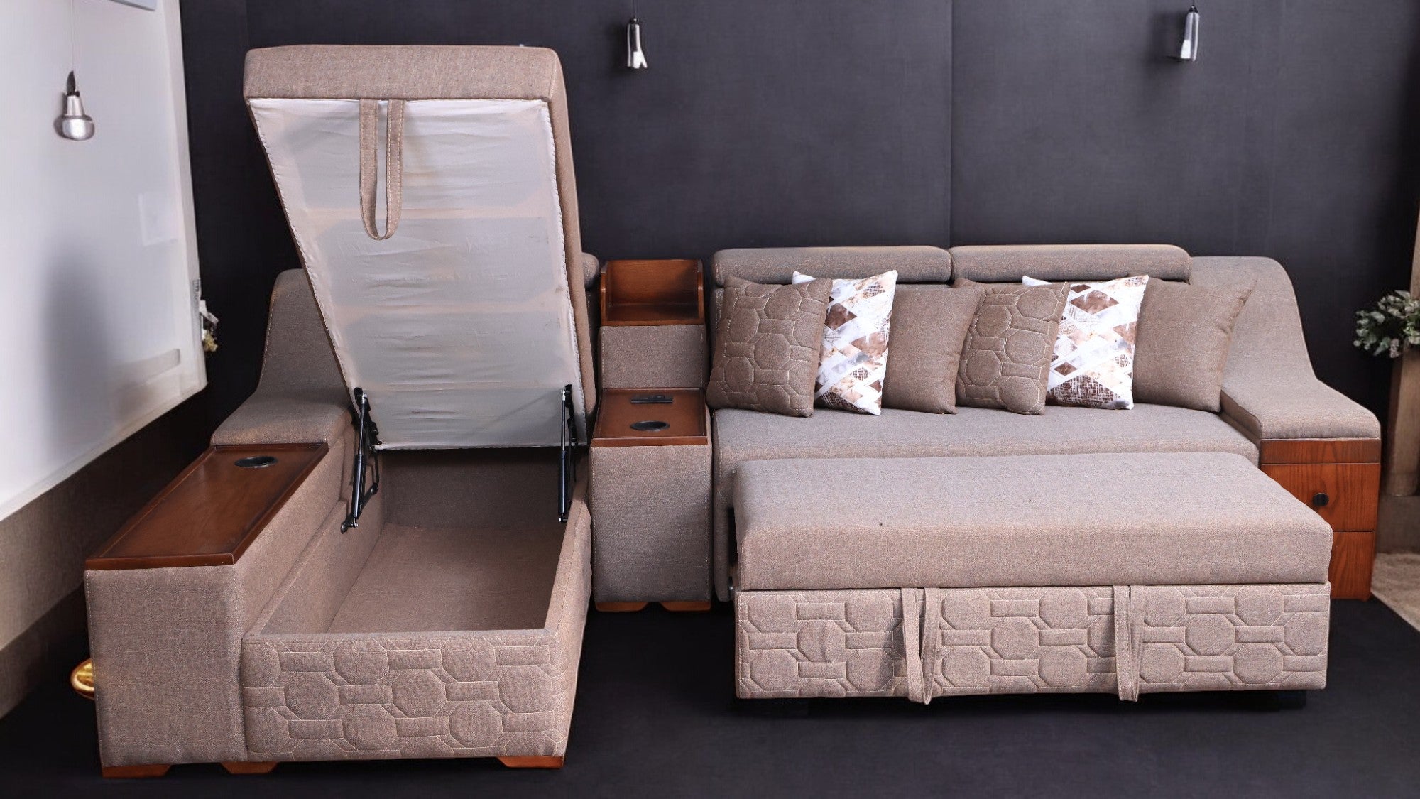 T280 ركنة سرير وسحارة