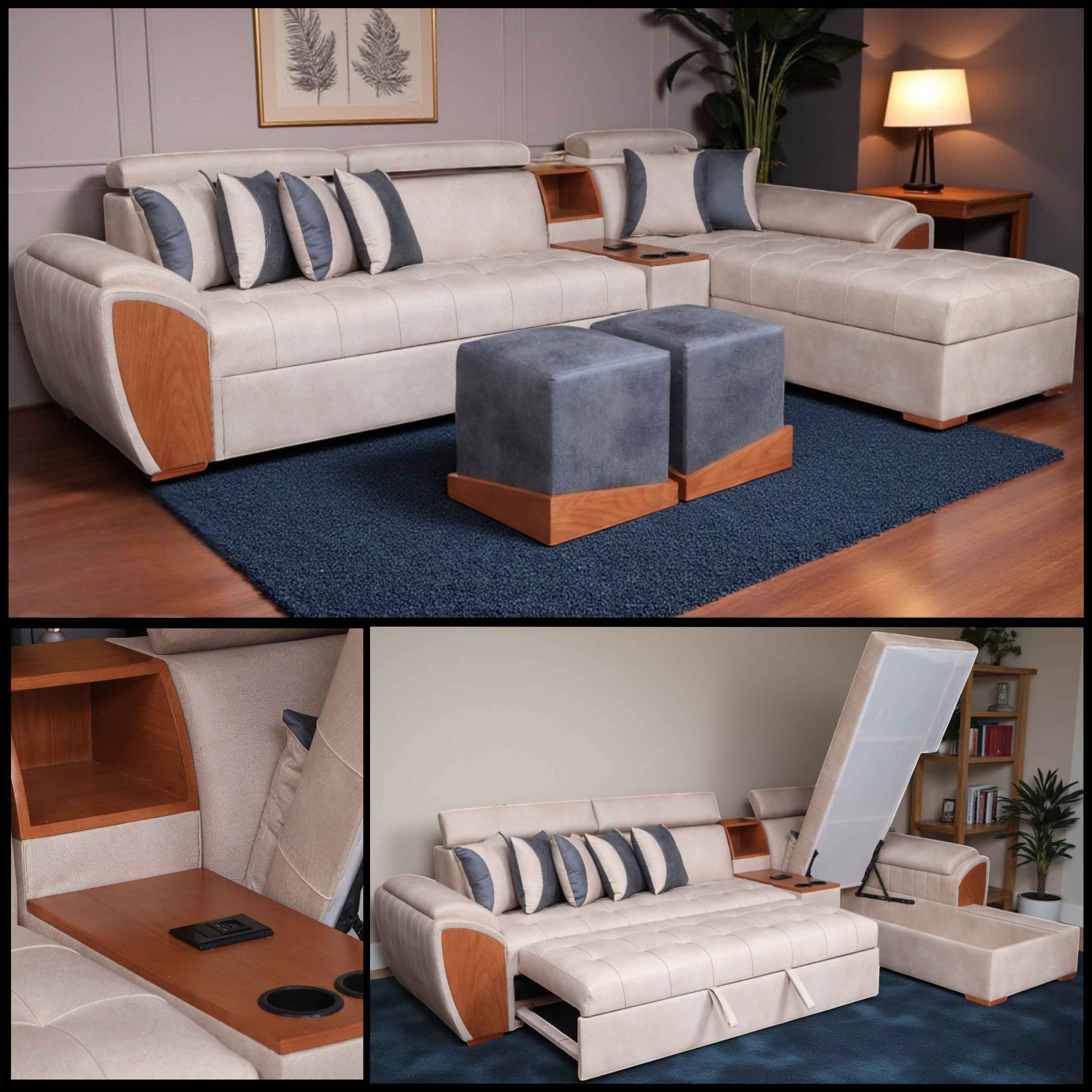 T221 ركنة سرير وسحارة