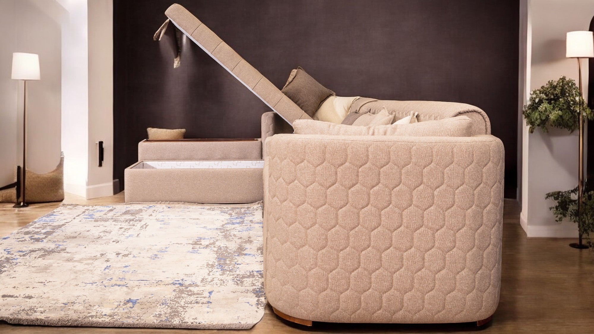 ركنة سرير وسحارة 157