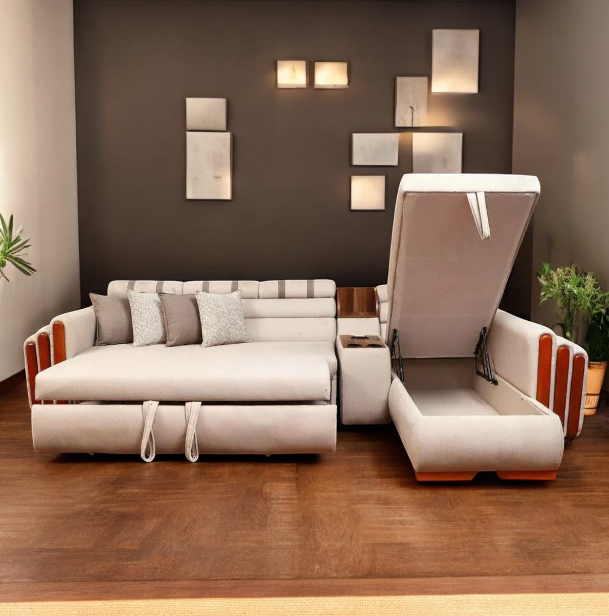 ركنة سرير و سحارة T319