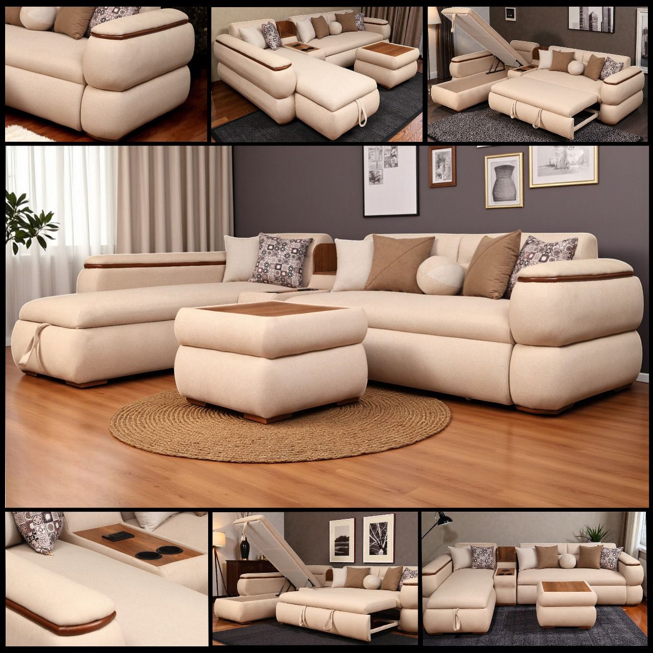 ركنة سرير وسحارة T292