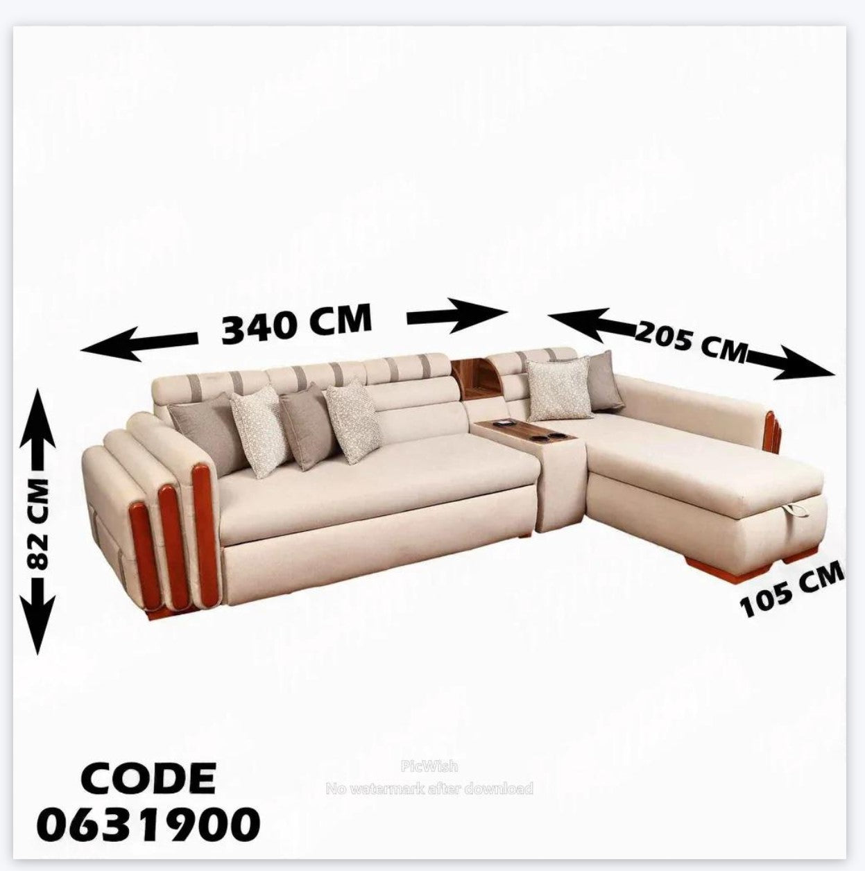 ركنة سرير و سحارة T319