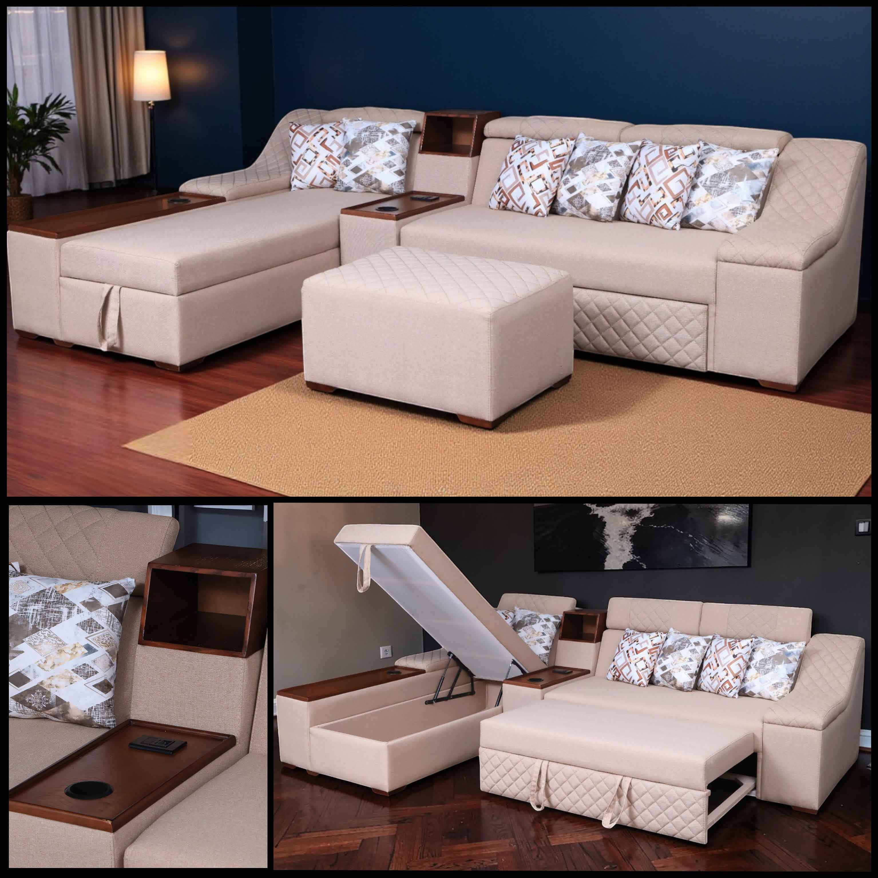 ركنة سرير وسحارة T173