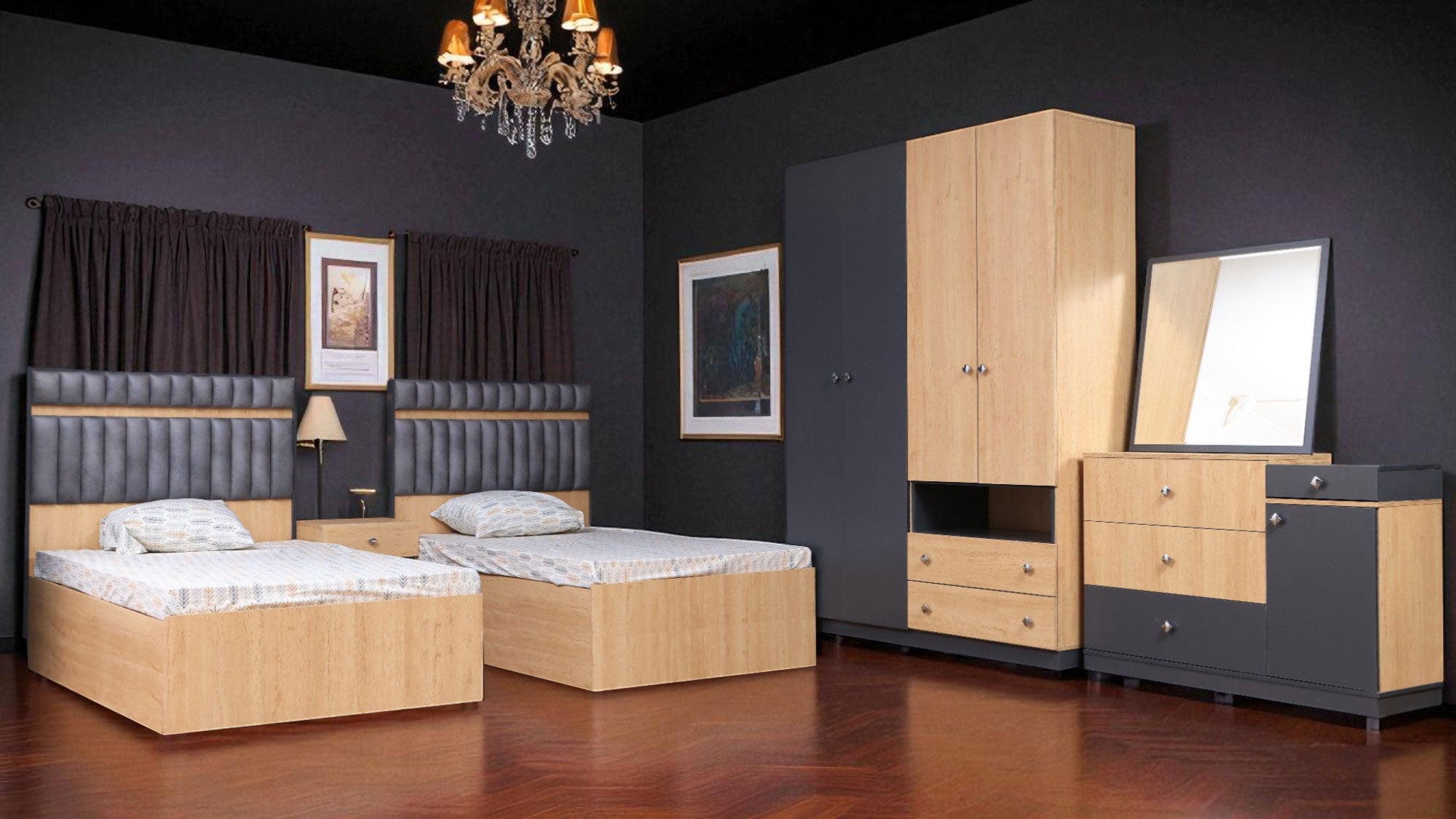 T296 غرفة نوم اطفال