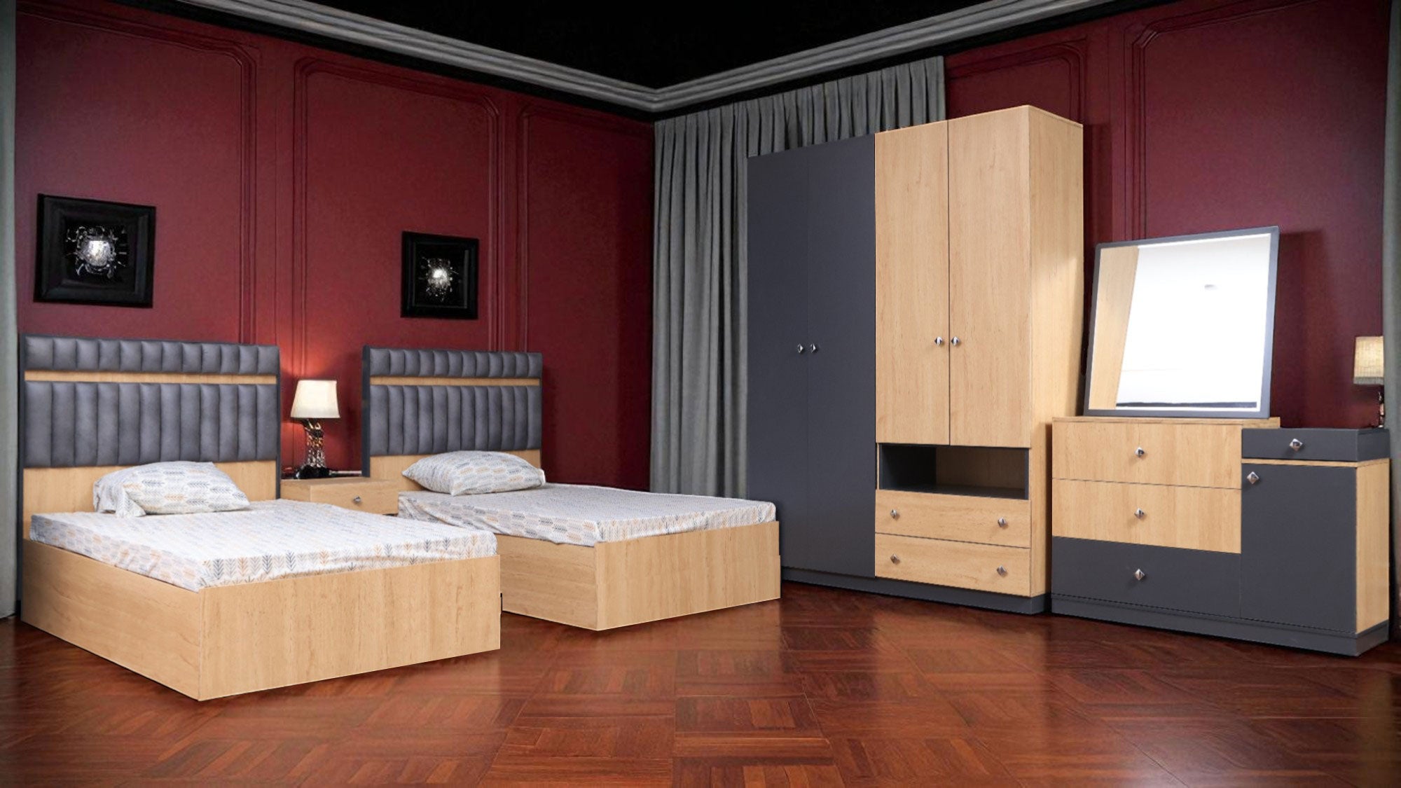 T296 غرفة نوم اطفال