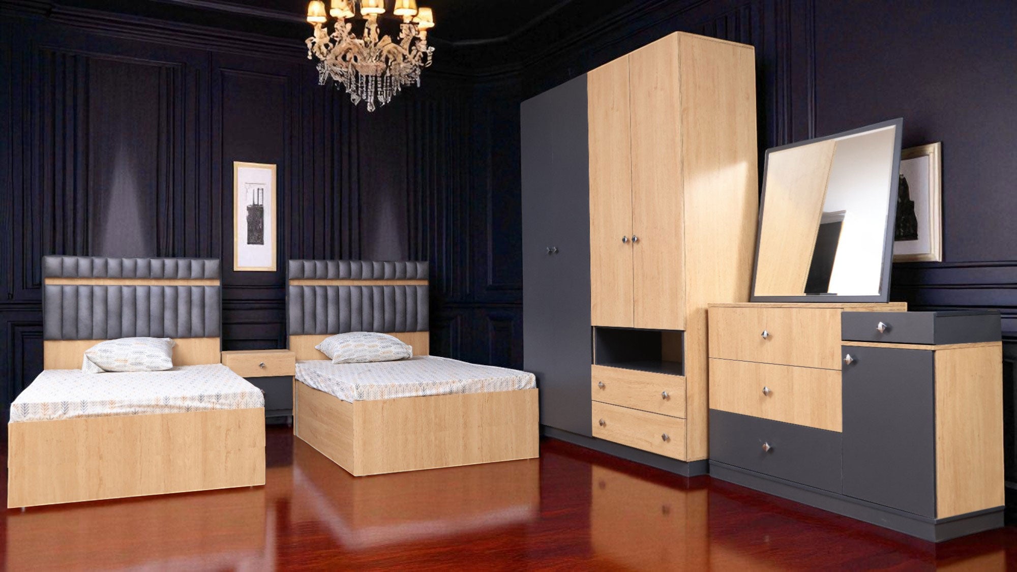 T296 غرفة نوم اطفال