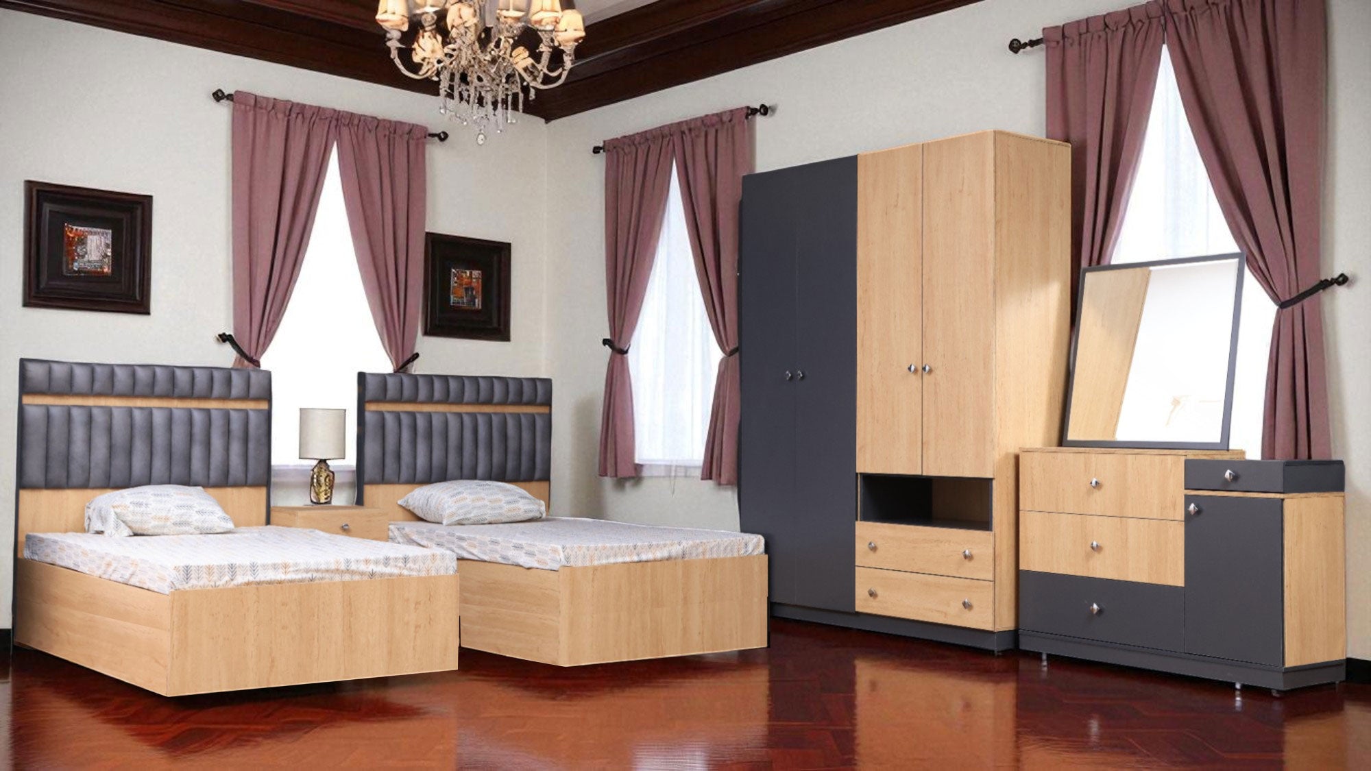 T296 غرفة نوم اطفال