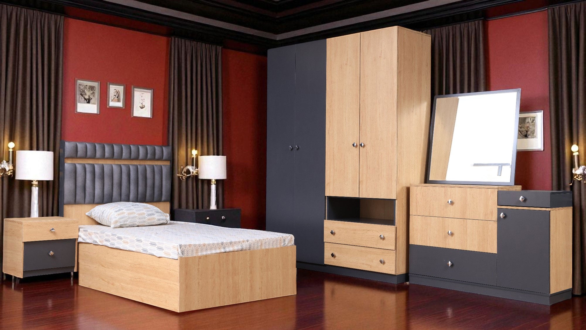 T296 غرفة نوم اطفال