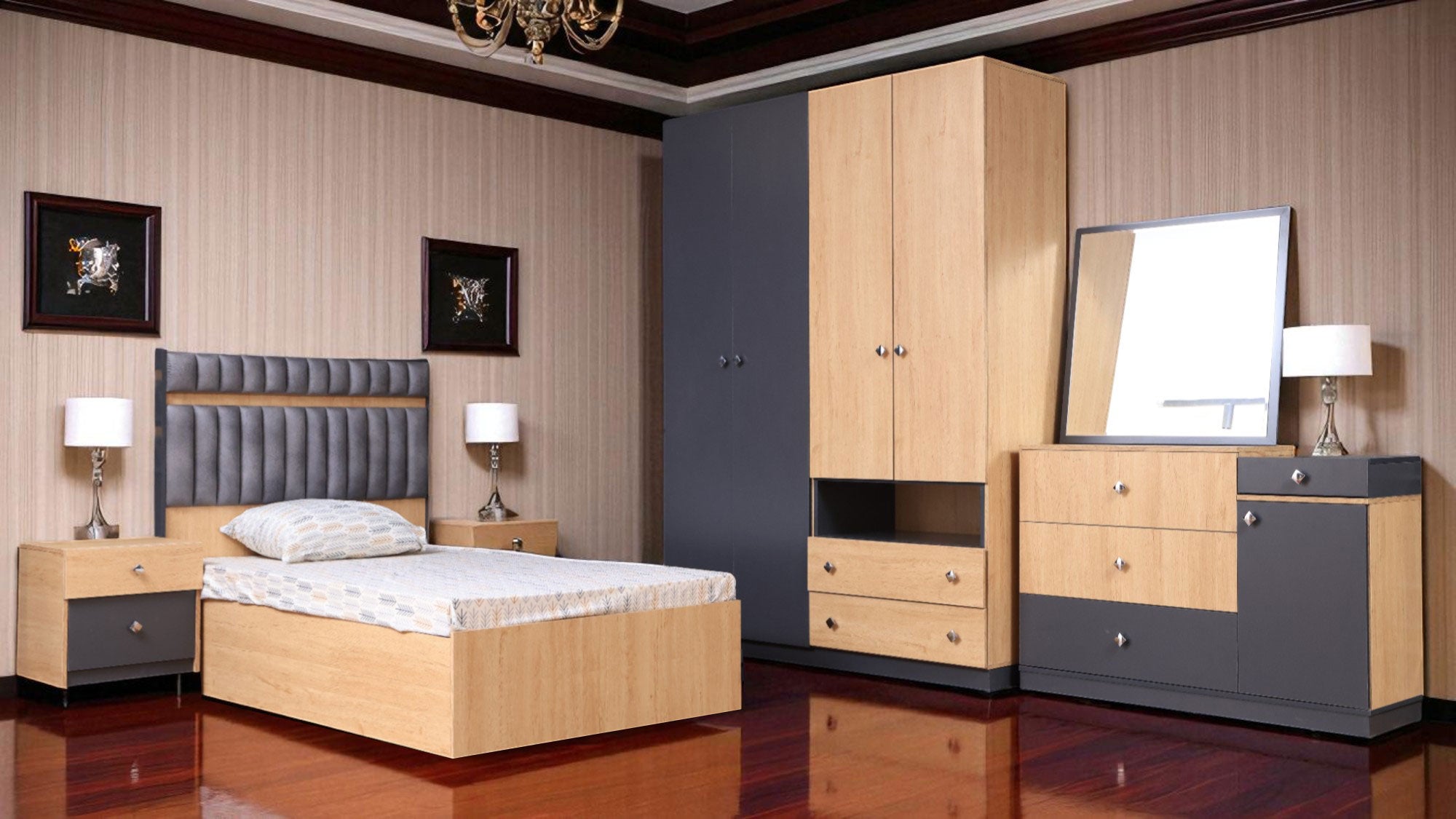 T296 غرفة نوم اطفال