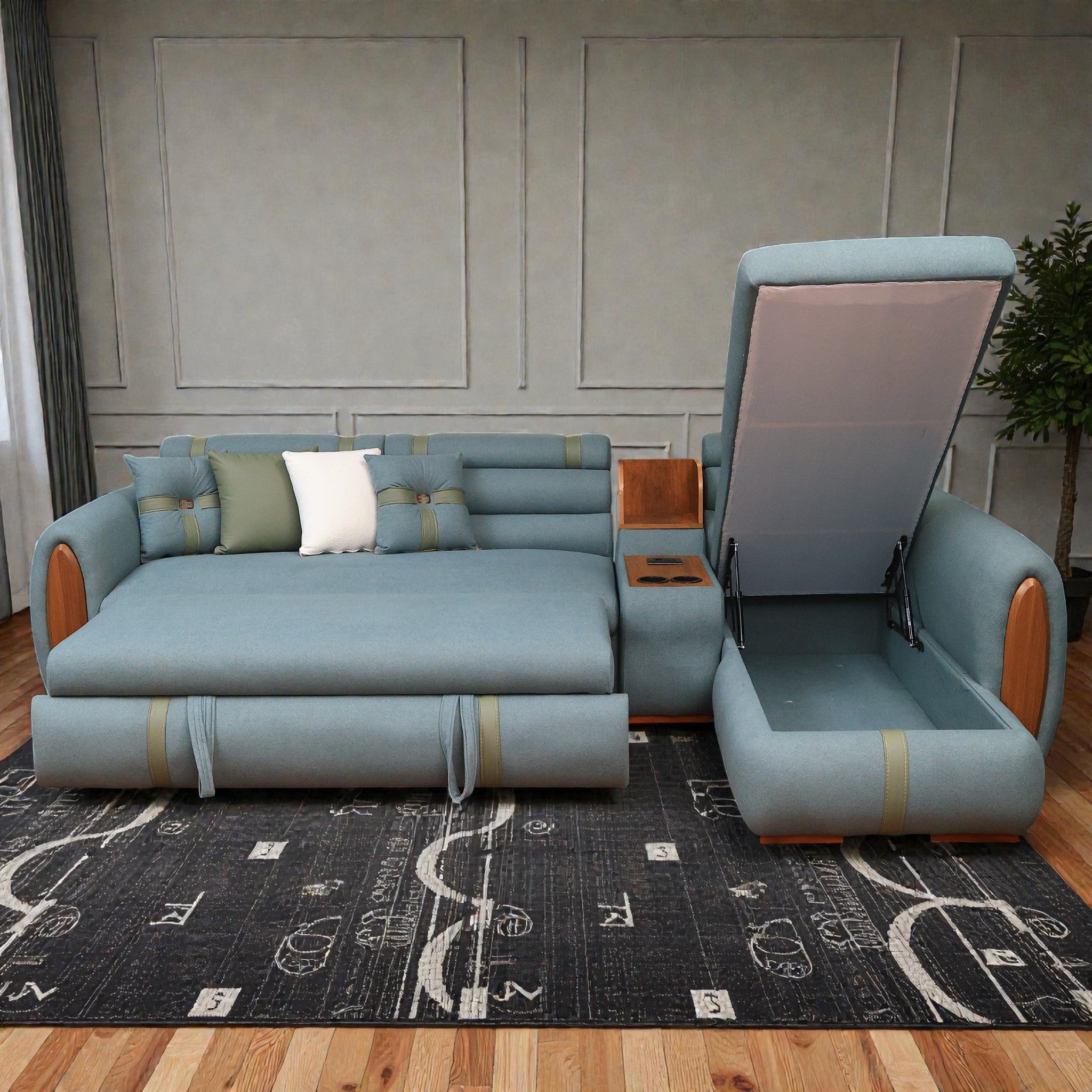 T332 ركنة سرير و سحارة